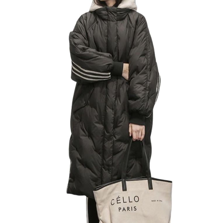 Kvinnors Långjacka Fodrad 0