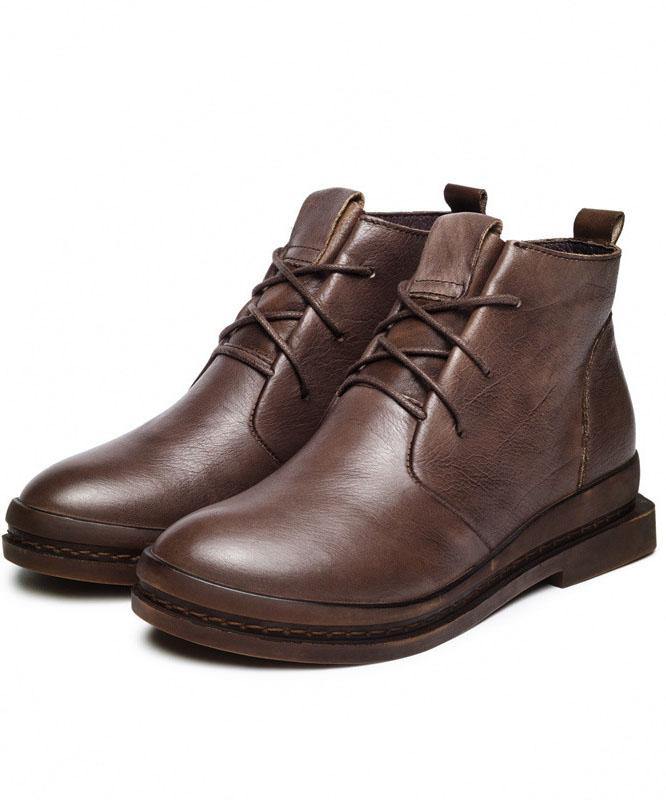 Kvinnors Martins Boots med Korsremmar 3