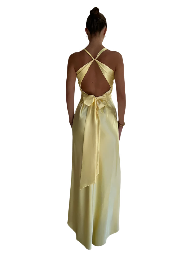 Kvinnors Maxiklänning Utan Ärmar Flödande Stil 0