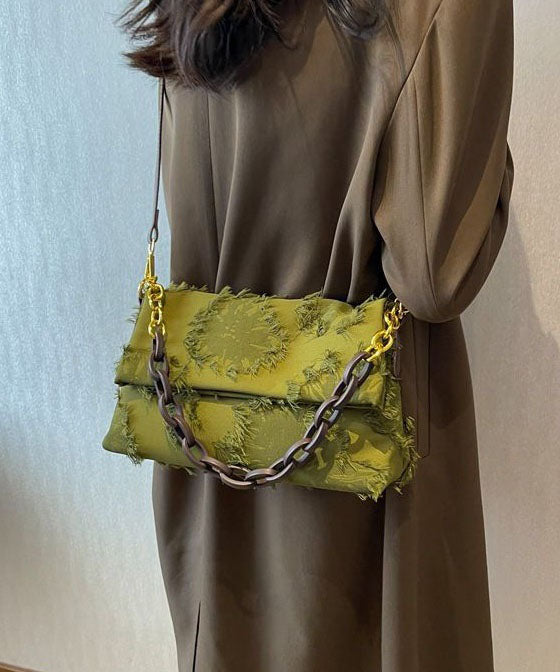 Kvinnors Messenger Bag Med Kedja Och Tofsar 4