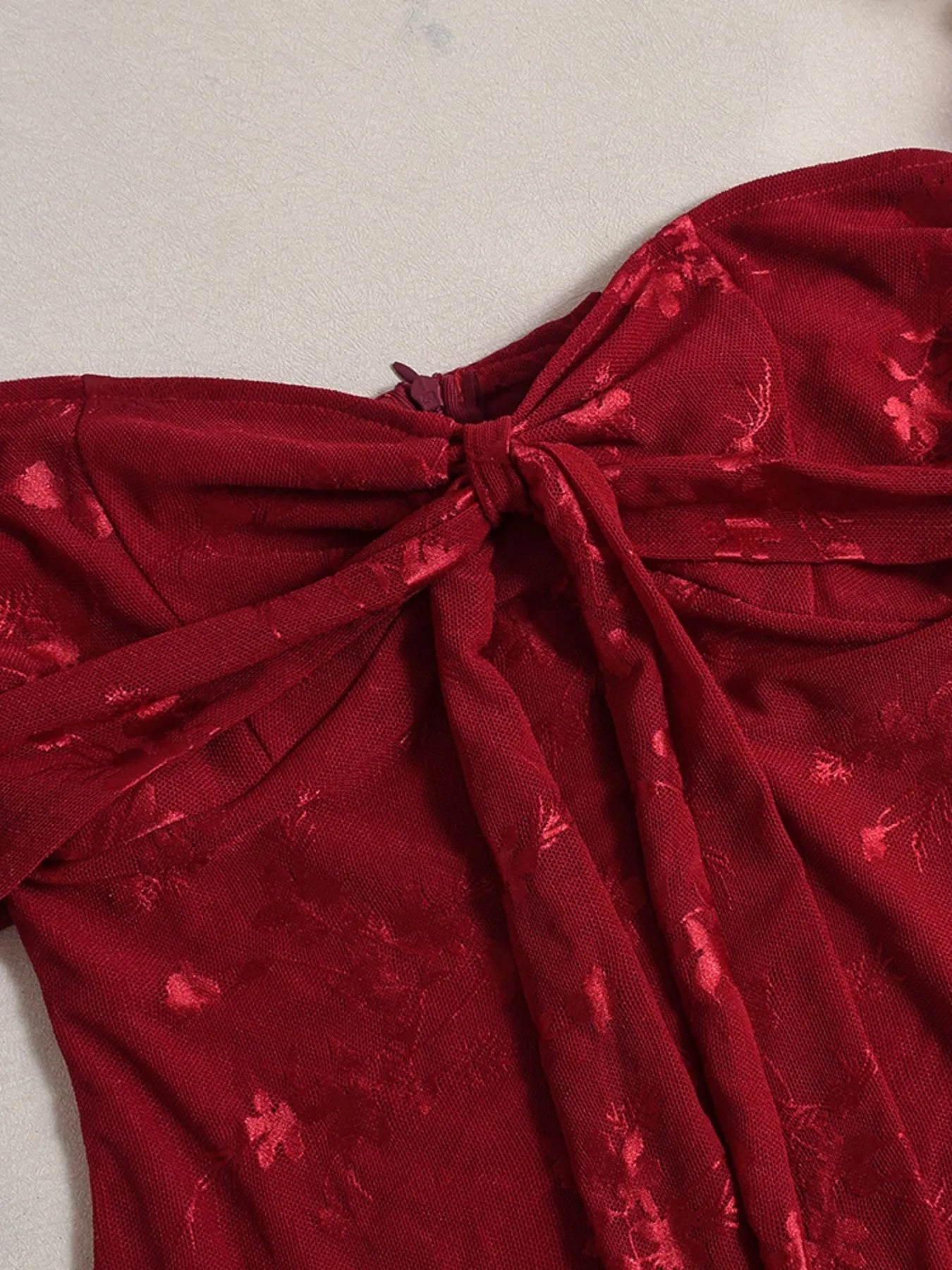 Kvinnors Off Shoulder Klänning Sweetheart Urringning Stretchig Polyester 5