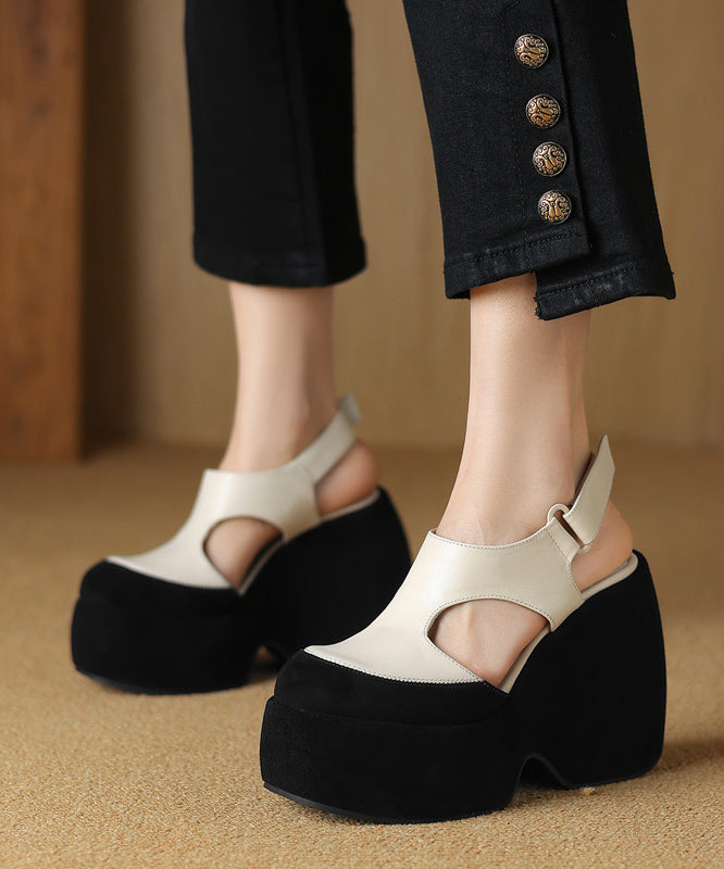 Kvinnors Plattform Sandaler Modern Design 3