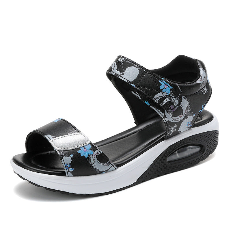 Kvinnors Sandaler med Justerbara Remmar 6