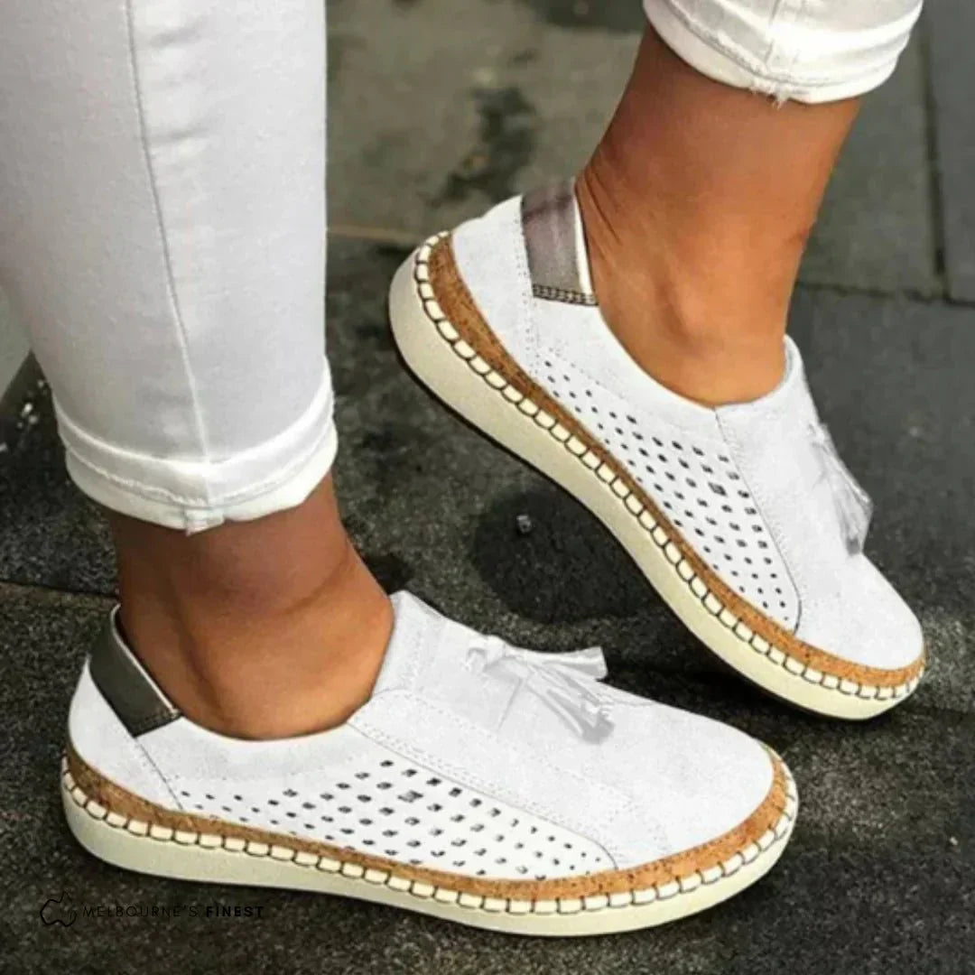 Kvinnors Slip-On Loafers Casual Stil 2