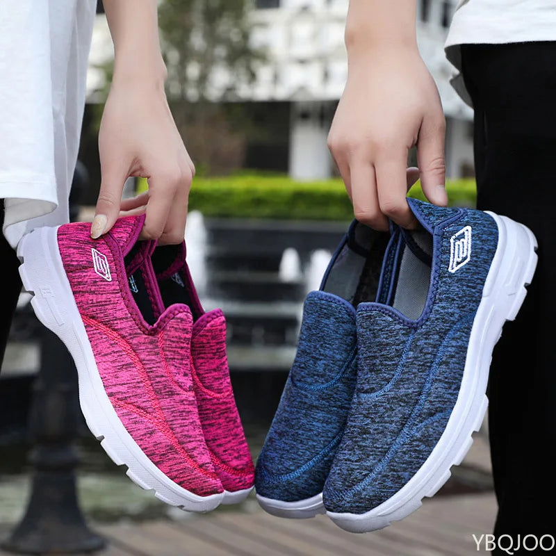 Kvinnors Sneakers Andningsbara Lätta Textil Casual 1