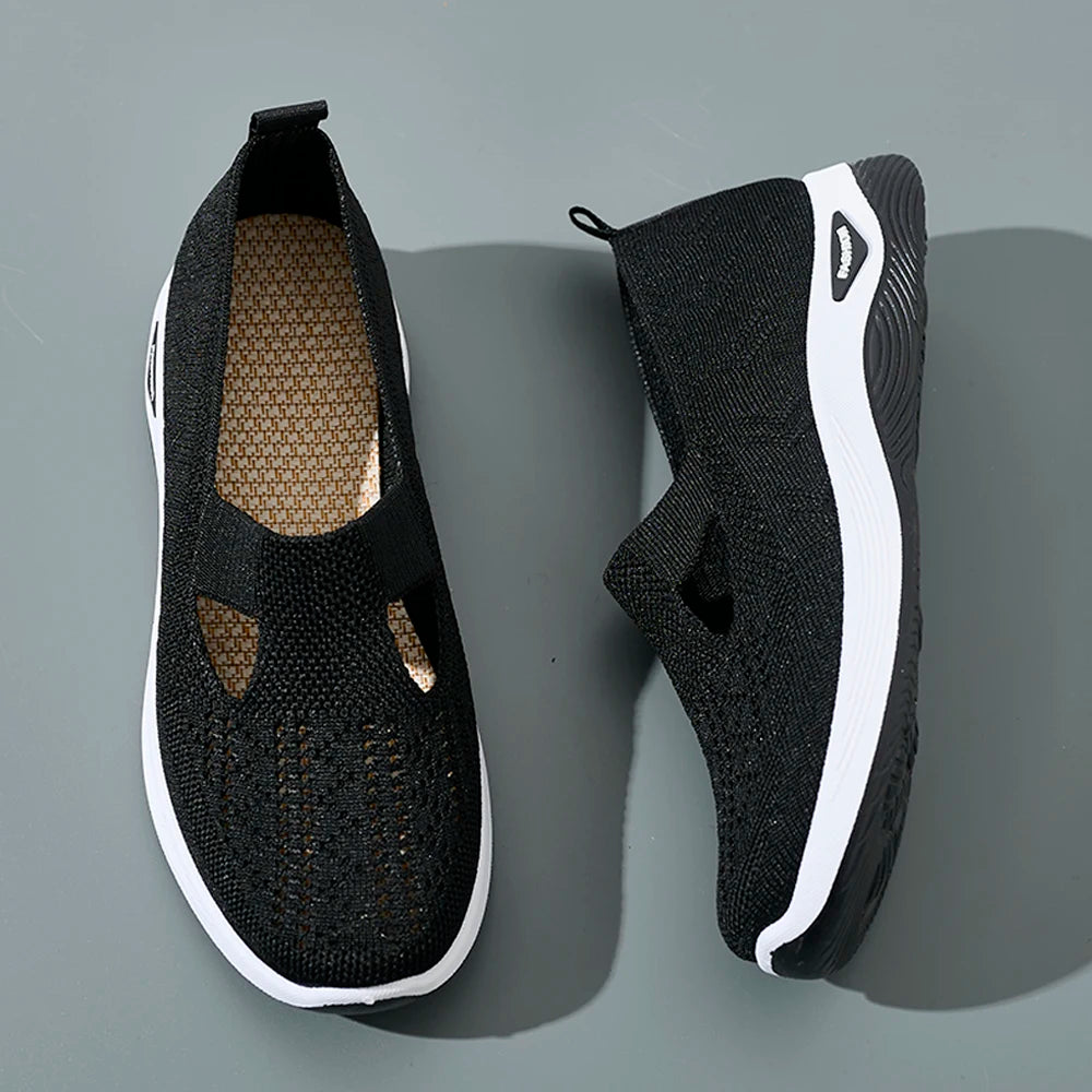 Kvinnors Sneakers Mesh Andningsbara Causal Skor 1