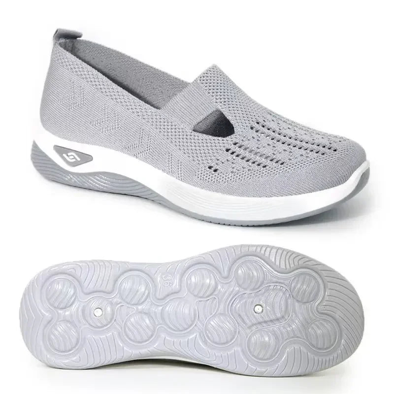 Kvinnors Sneakers Slip-On Med Stöd Andningsbart Material 14
