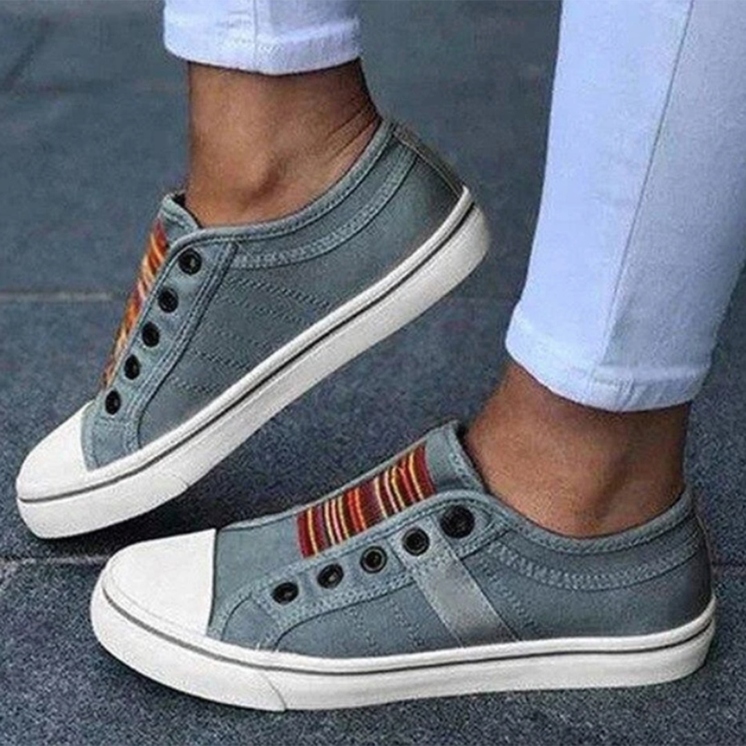 Kvinnors Sneakers Slip-On Modern Design 2