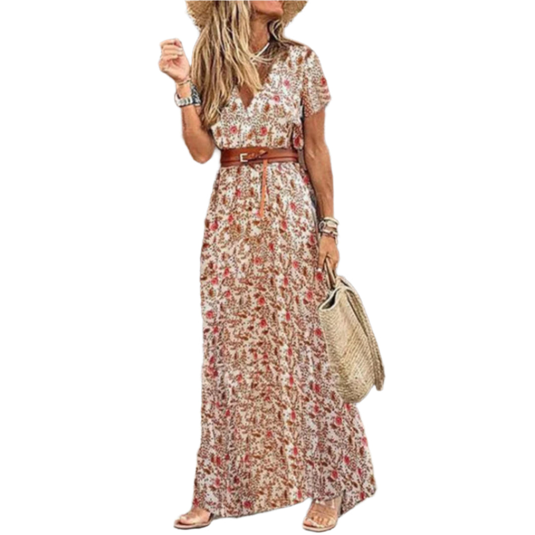 Kvinnors Sommarklänning Lätt och Luftig Design för Varma Dagar 0