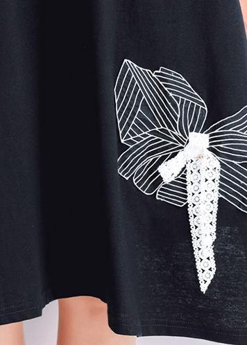 Kvinnors Sommarklänning med Broderi och Fåll 4