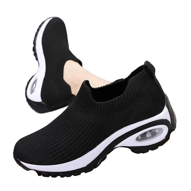 Kvinnors Sportskor Wedge Plattform Andningsbara Sneakers 0