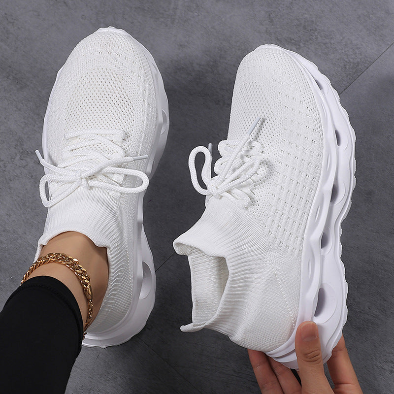 Kvinnors Sportsneakers med Elastiskt Skaft Modern Design 1