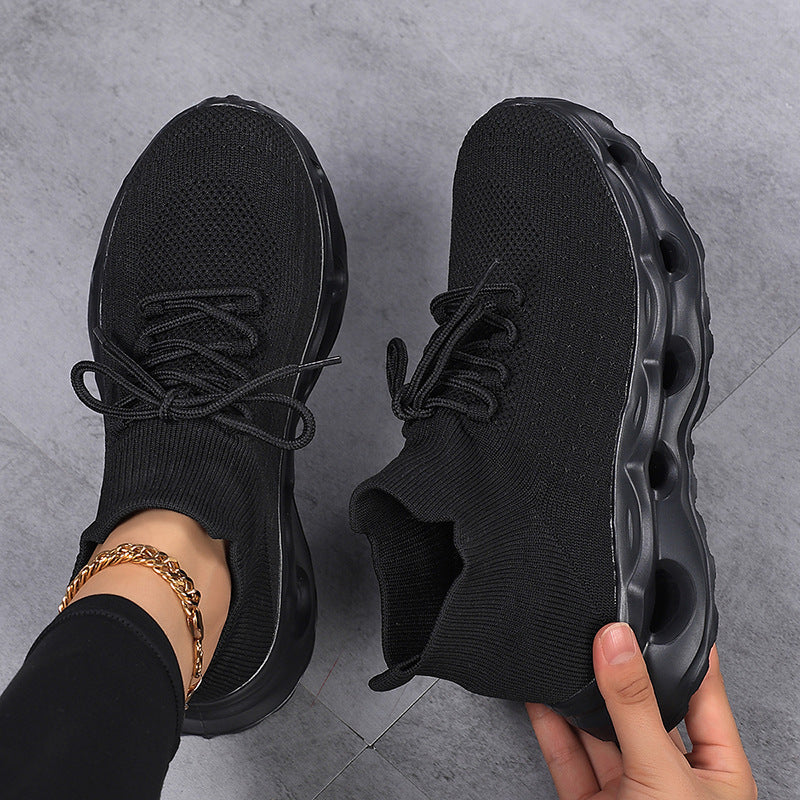 Kvinnors Sportsneakers med Elastiskt Skaft Modern Design 6