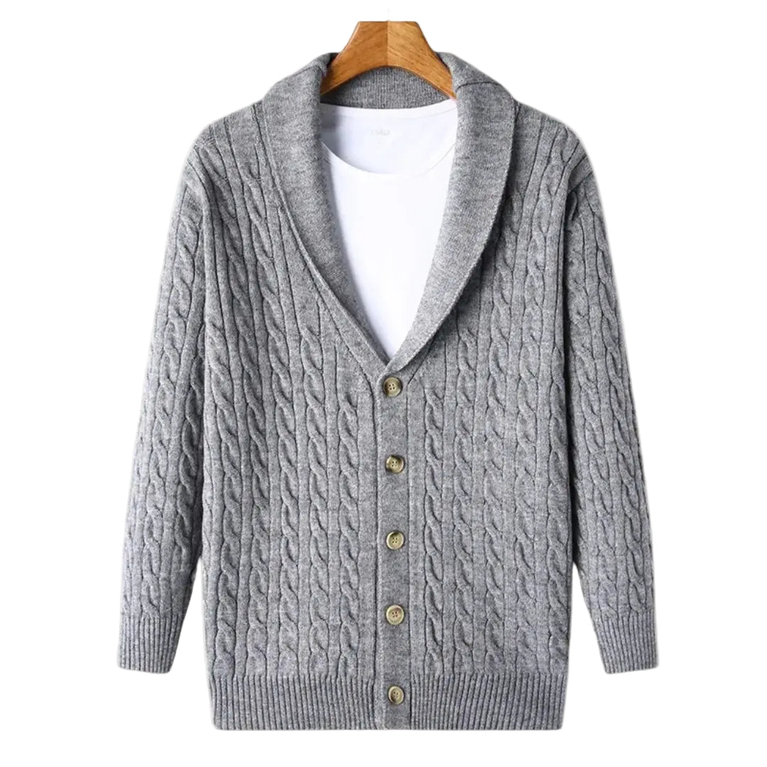 Kvinnors Stickad Tröja med Ribbade Detaljer 0