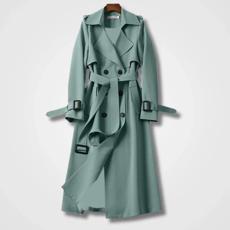 Kvinnors Trenchcoat Vårdesign 1