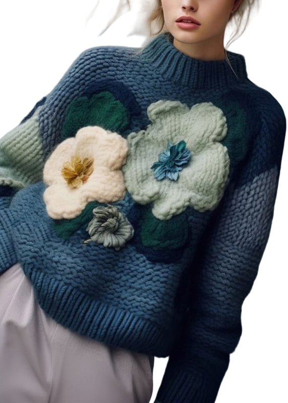 Kvinnors Turtleneck Tröja Mysig 0