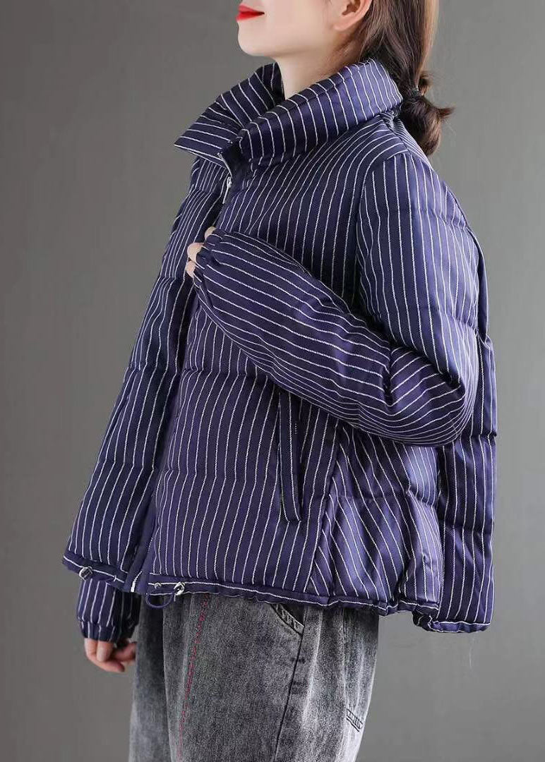 Kvinnors Vinterjacka med Stativkrage och Dragkedja 2