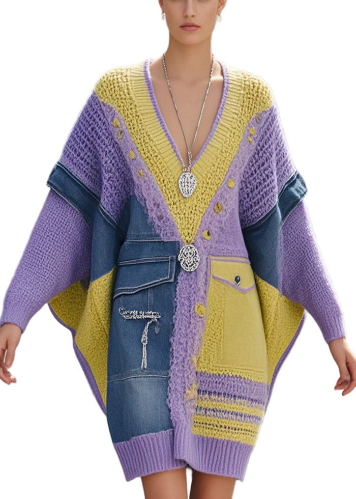 Långtröja för kvinnor med asymmetrisk design och batwing ärm 0