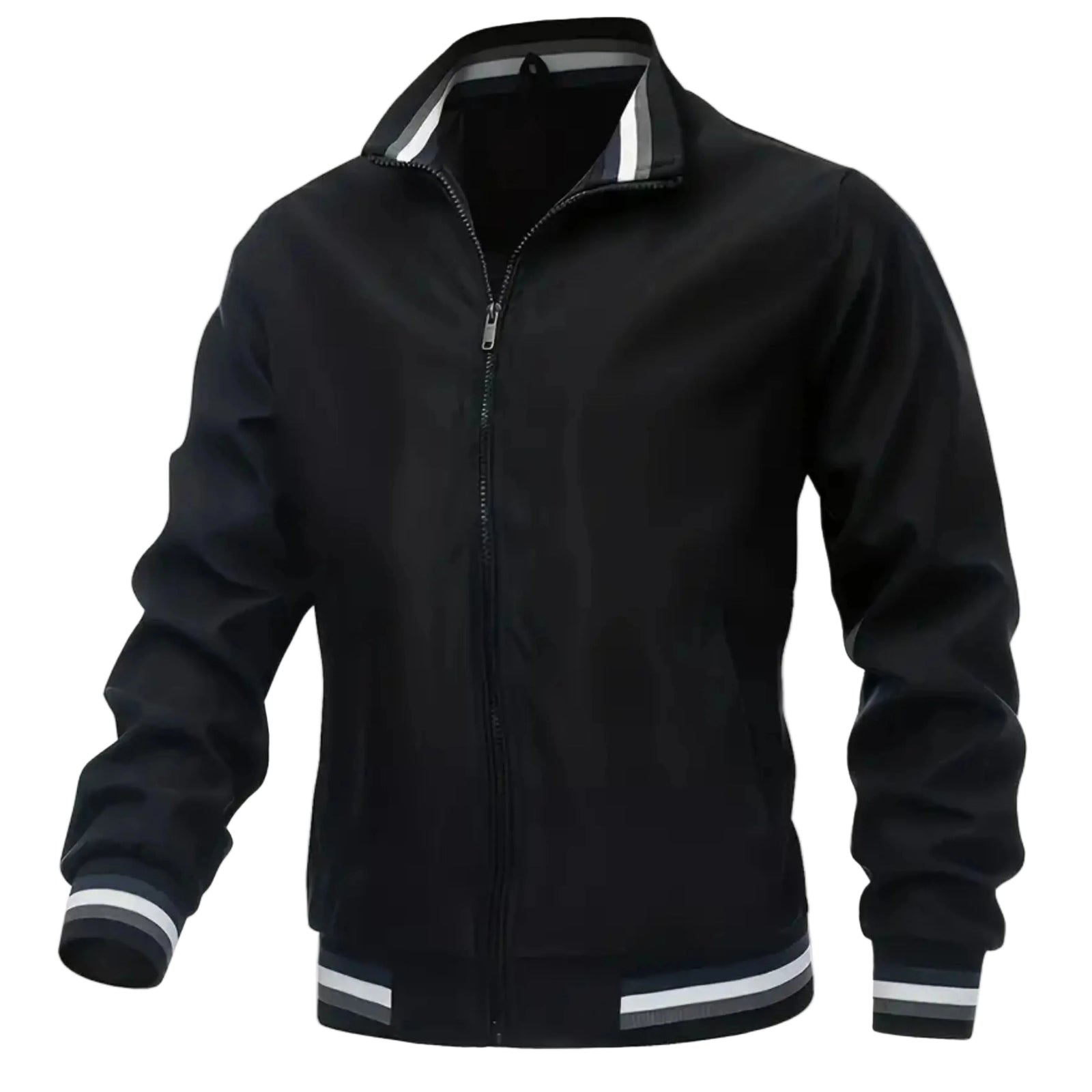 Mäns Bomberjacka Vintage Stil 0
