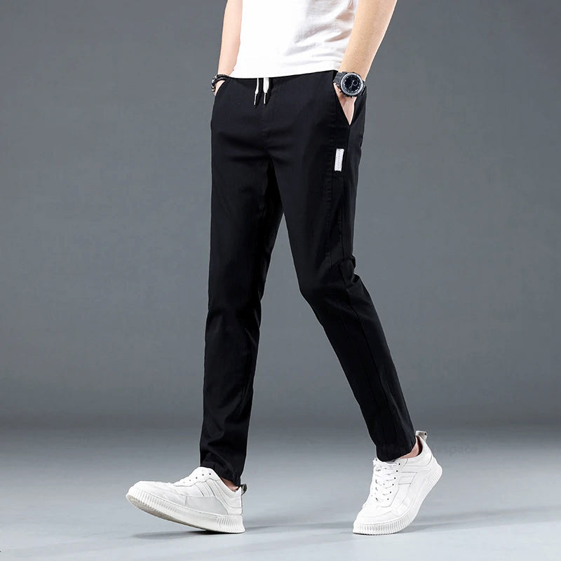 Mäns Byxor Slimmad Stil 1