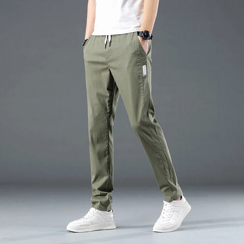 Mäns Byxor Slimmad Stil 3