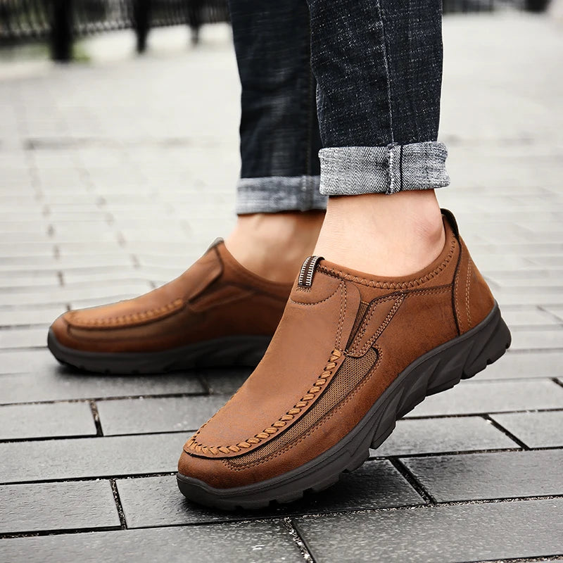 Mäns Casual Loafers Sneakers Trendig 2