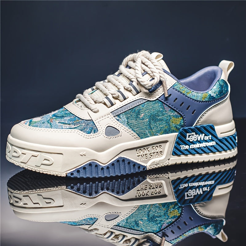 Mäns Casual Sneakers Trendiga 5