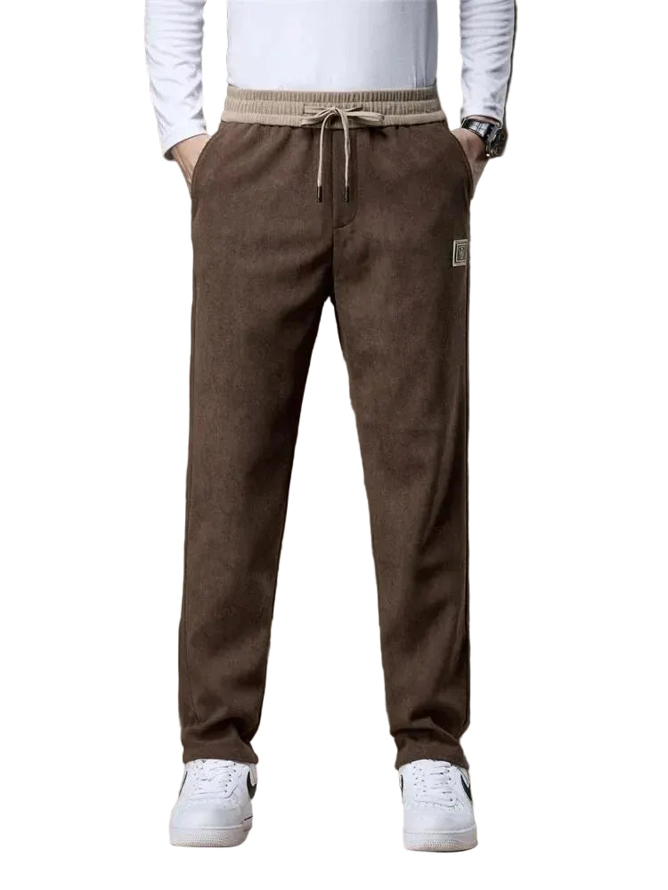 Mäns Joggers med Dragsko och Elastisk Midja 0