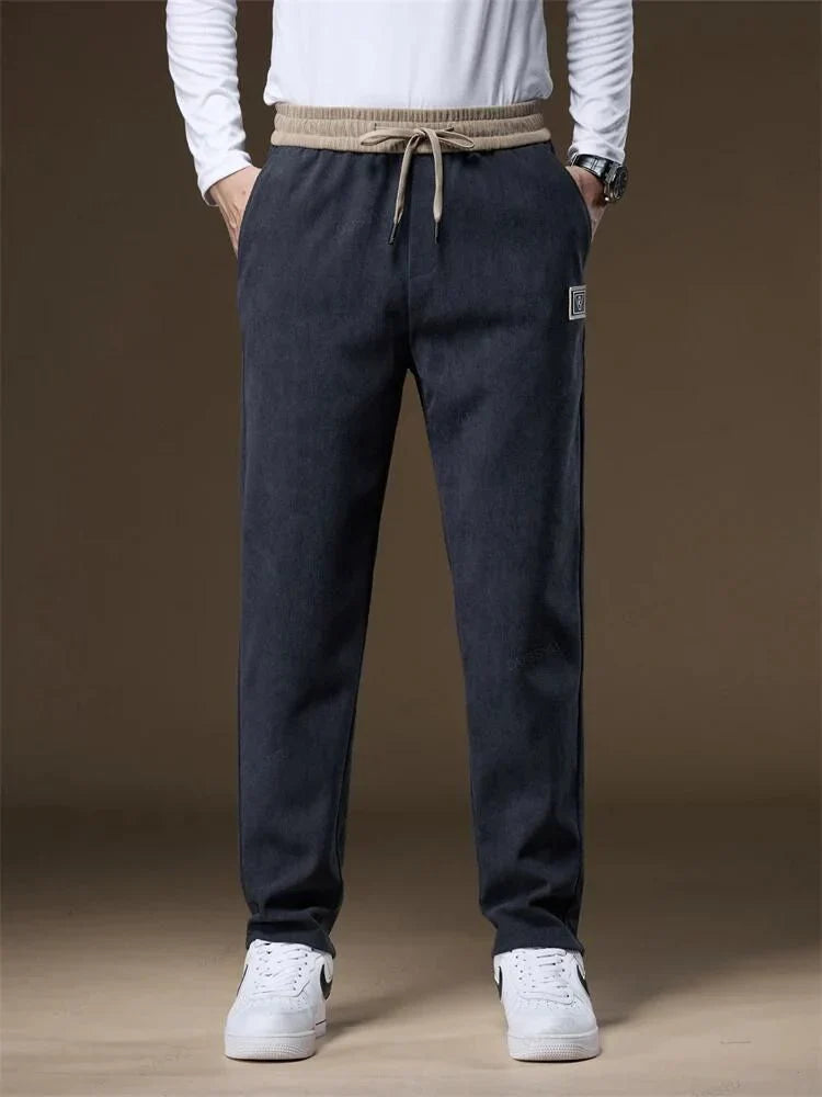 Mäns Joggers med Dragsko och Elastisk Midja 3