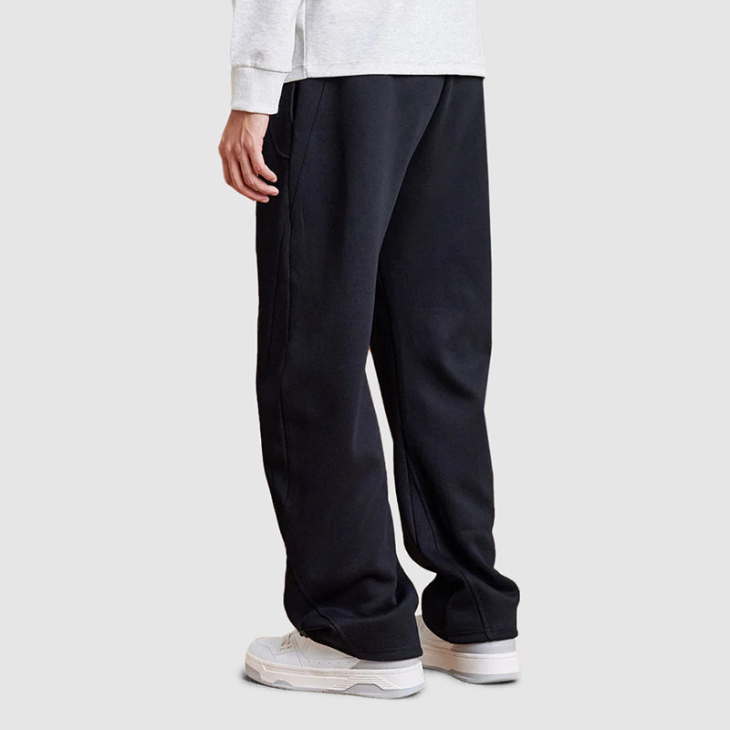 Mäns Joggers med Raka Ben och Avslappnad Passform 3