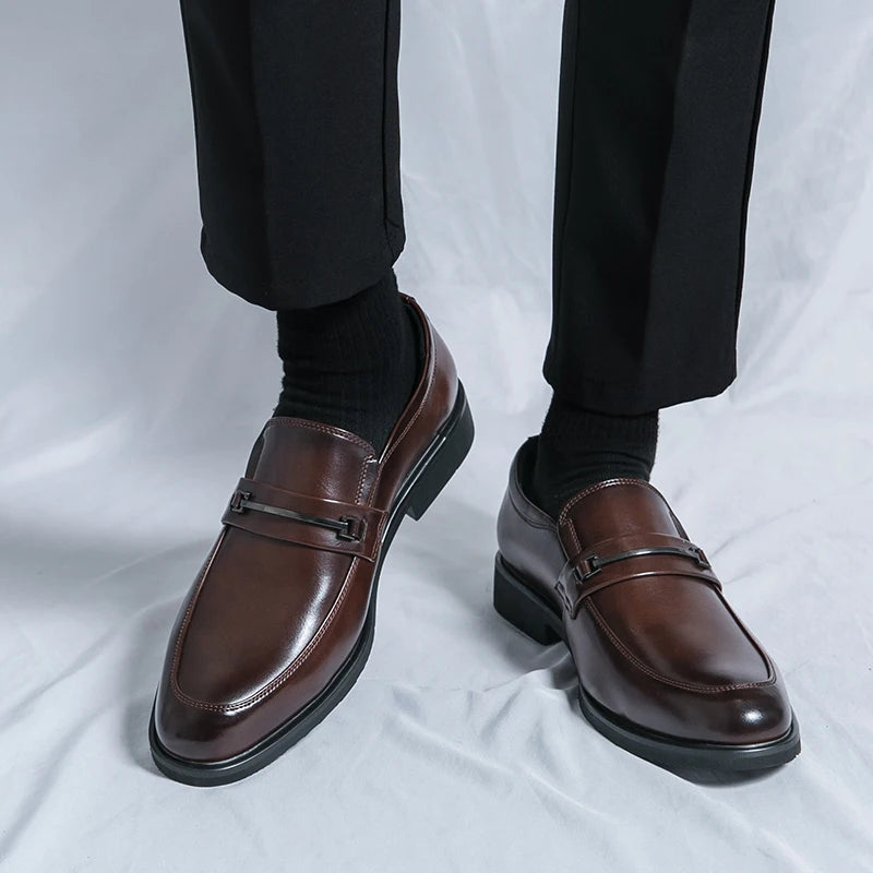 Mäns Klassiska Slip On Loafers 5