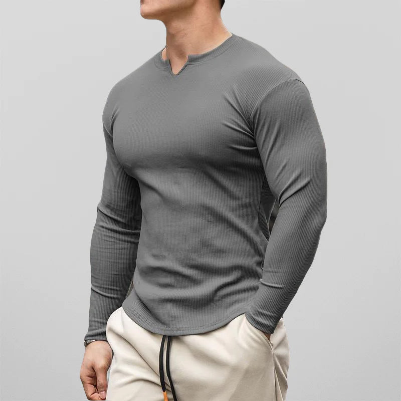 Mäns Långärmad Skjorta Modern Fit 1