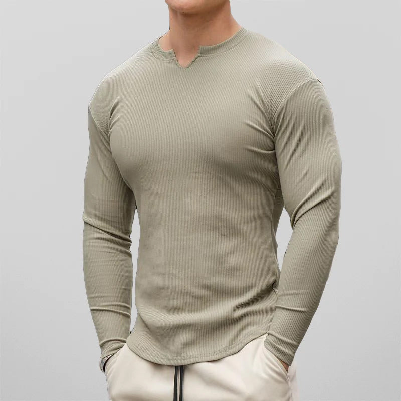 Mäns Långärmad Skjorta Modern Fit 3