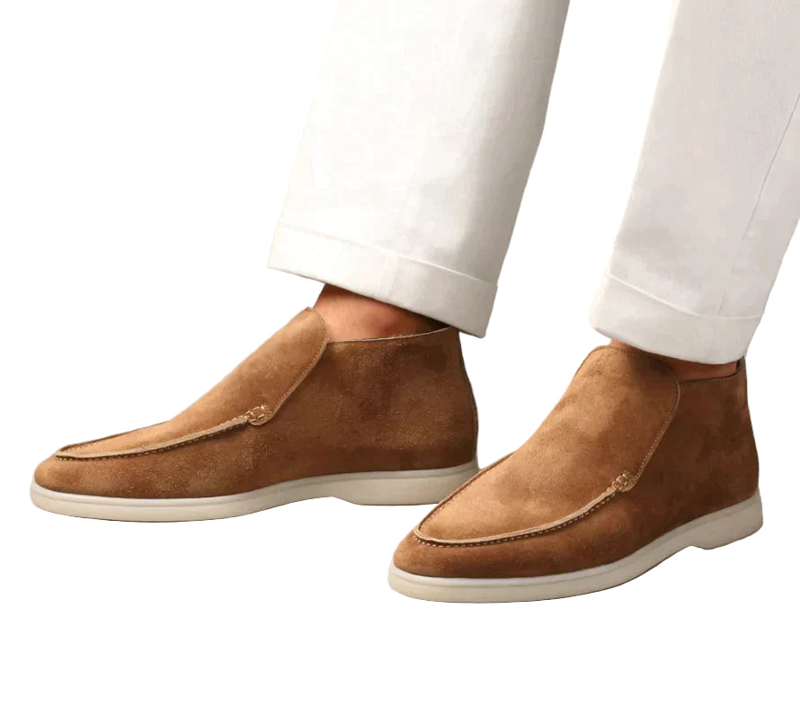 Mäns Loafers Klassisk Slip-On Stil 0