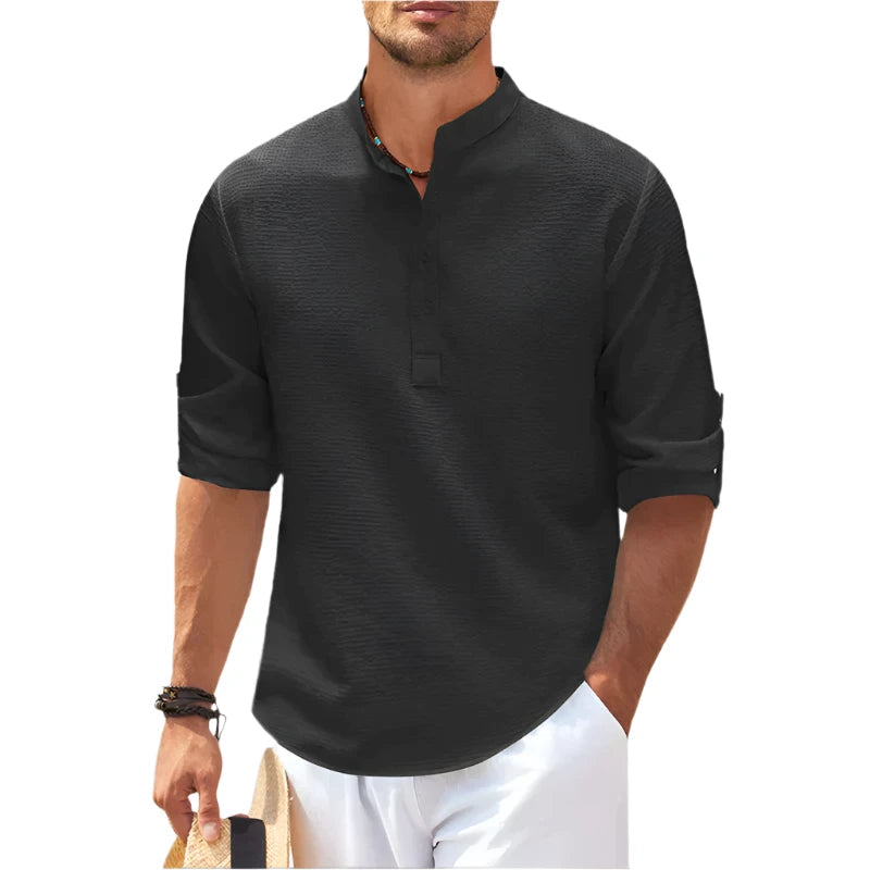 Mäns Skjorta Slim Fit 1