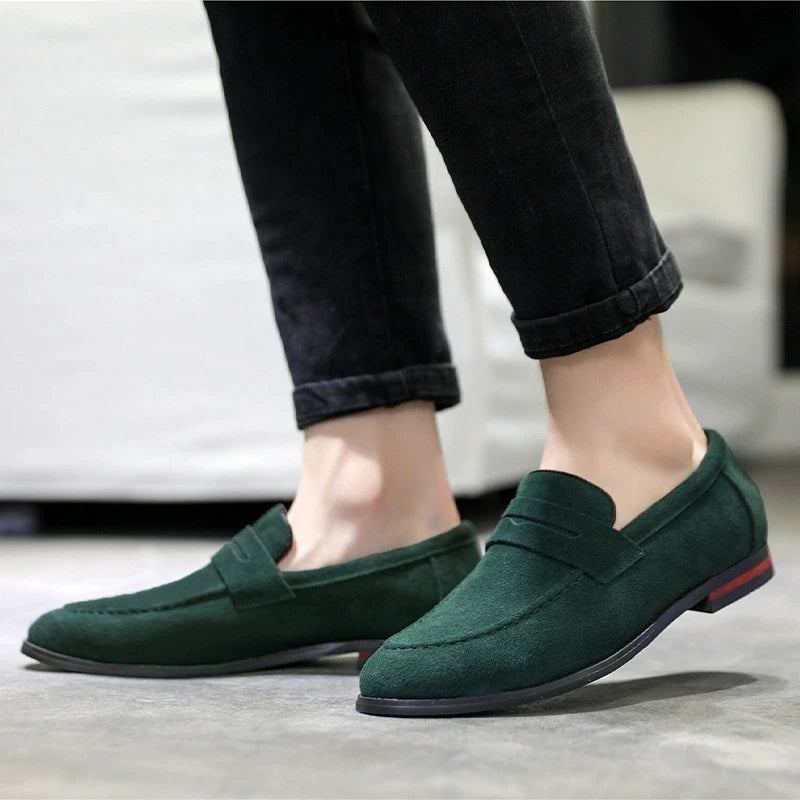 Mäns Slip-on Loafers för Fritid och Fest 1