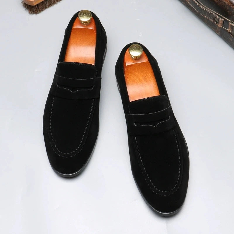 Mäns Slip-on Loafers för Fritid och Fest 2