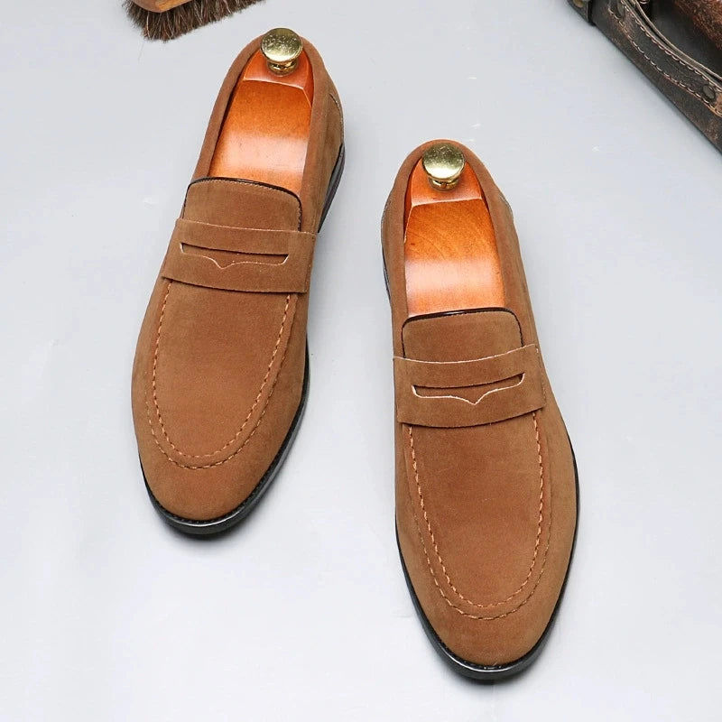 Mäns Slip-on Loafers för Fritid och Fest 3