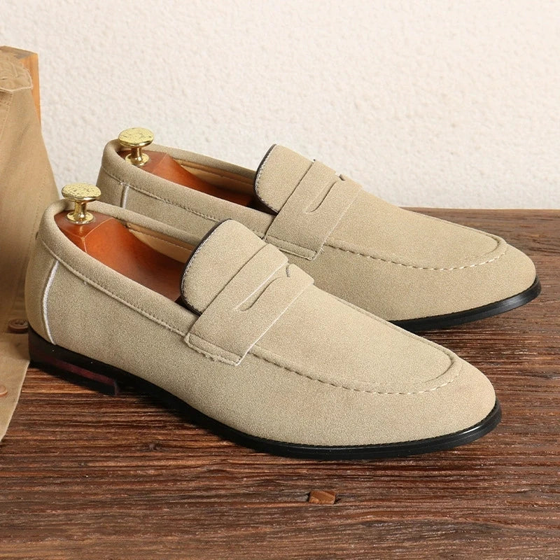 Mäns Slip-on Loafers för Fritid och Fest 5