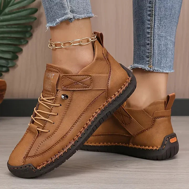 Mäns Sneakers med Stödjande Design 9