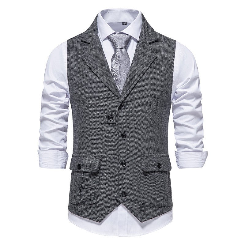 Mäns Väst för Smart Casual Stil 3