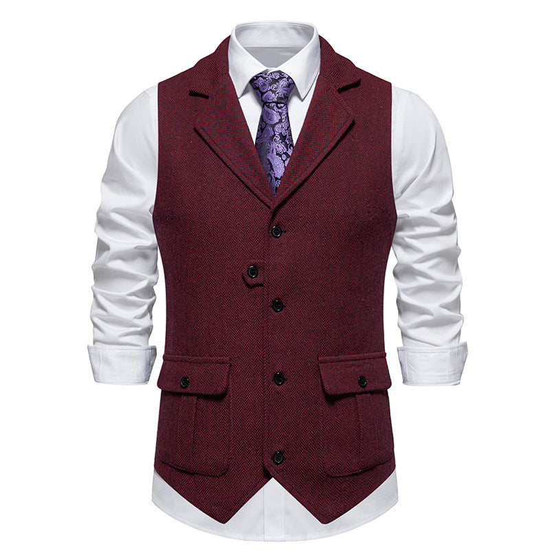 Mäns Väst för Smart Casual Stil 4