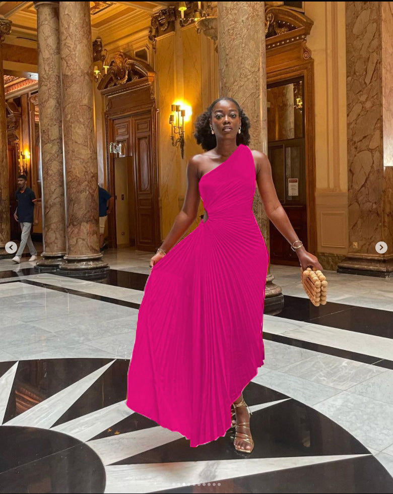 Kvinnors Exklusiva Klänning Elegant Design