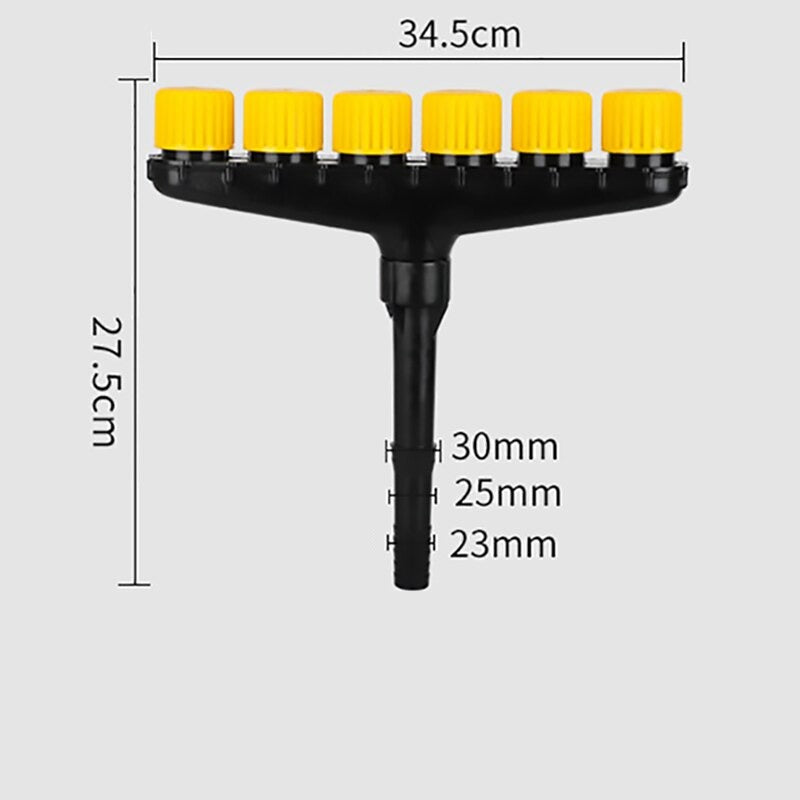 Justerbart Multihuvud Trädgårdsbevattning