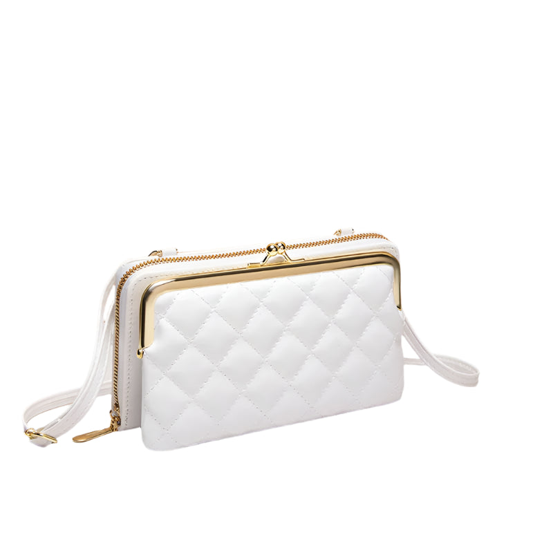 Dam Crossbody Väska Modern Veganskt Läder 1