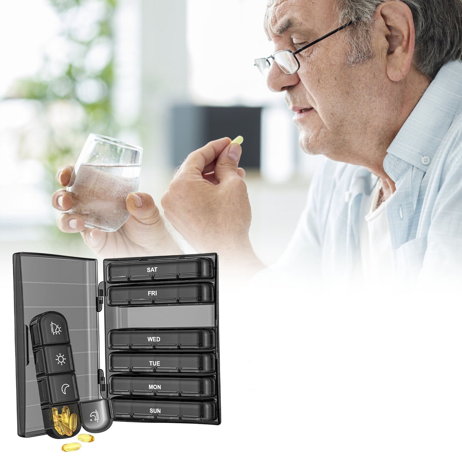 7 Dagars Medicinering Organizer