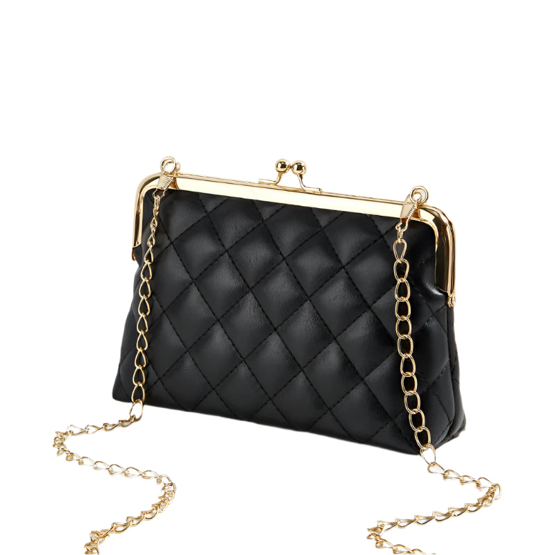 Dam Axelväska Modern Kedjestängning Konstläder 1