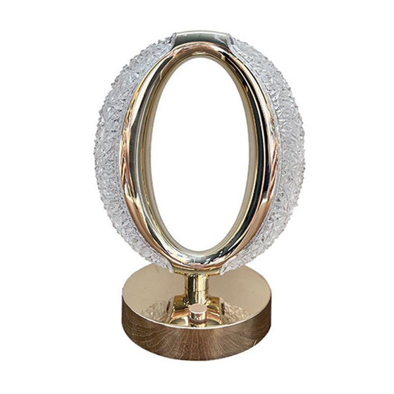 Crystal Glow Bordslampa