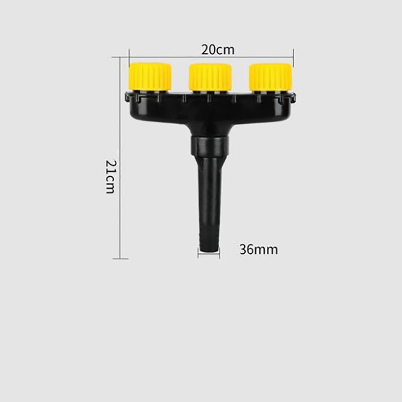 Justerbart Multihuvud Trädgårdsbevattning