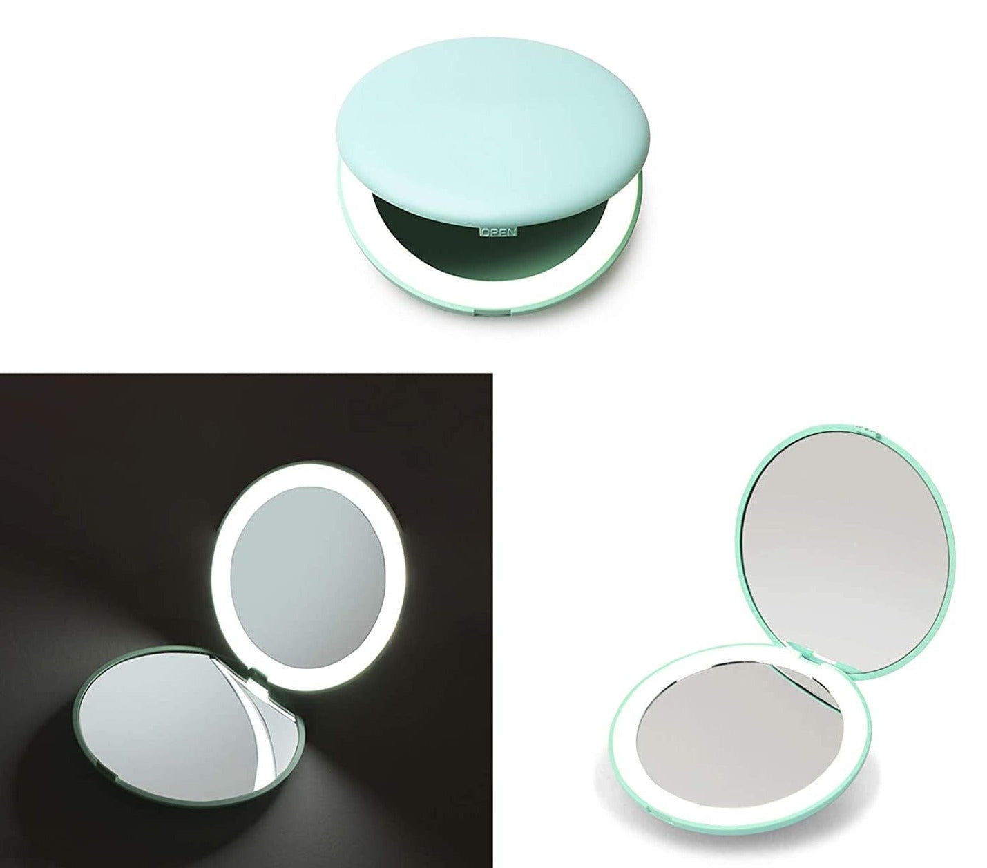 Fold Away LED Skönhetsspegel